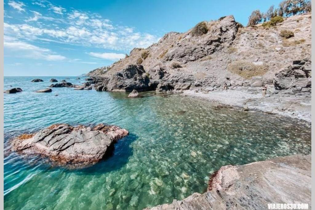Апартаменты El Penon Idilico Piso A Pie De Playa Салобрения Экстерьер фото