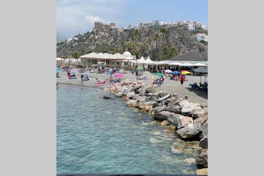 Апартаменты El Penon Idilico Piso A Pie De Playa Салобрения Экстерьер фото